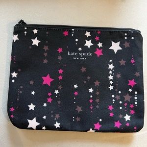 Kate Spade Canvas Zip Cosmetic Bag